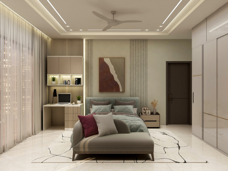 Elegant Serenity: Master Bedroom for  Seth family